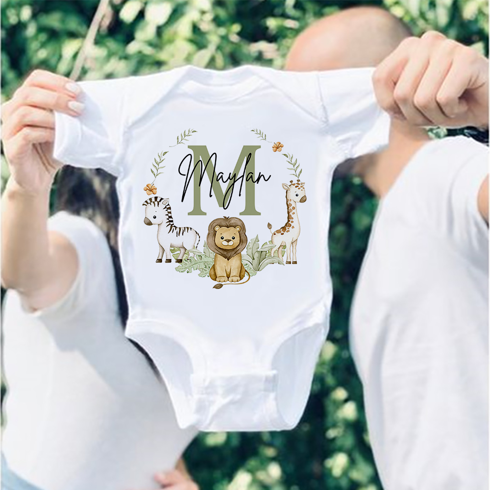 Baby Clothing Name - Персонализированный детский комбинезон с индивидуальным именем,