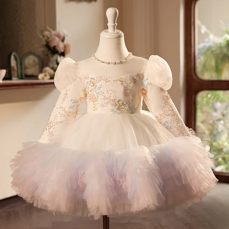 Baby Clothing Layers - Детское платье с длинными рукавами для