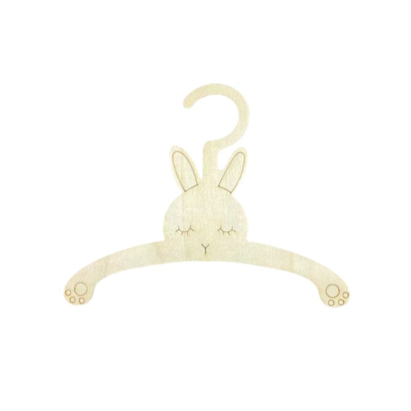 Baby Clothing Hanging Rack - 20 шт. милых деревянных настенных вешалок