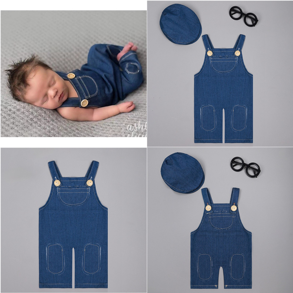 Baby Clothing For Boys - ❤️ Одежда для фотосъемки новорожденных, джинсовые
