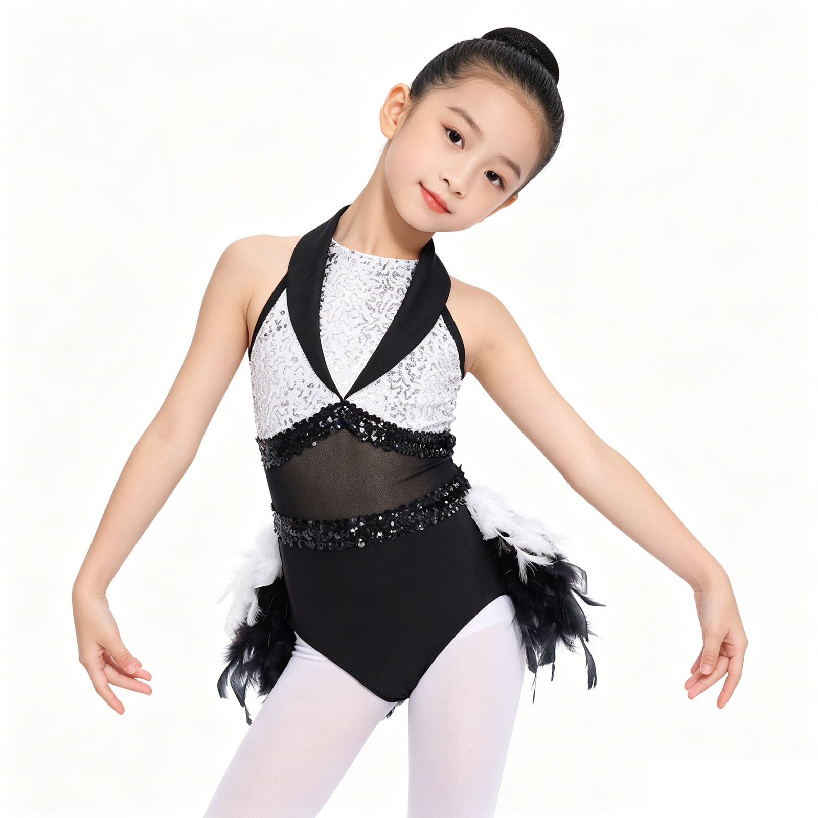 Baby Clothing Size - Платье-купальник без рукавов с блестками для