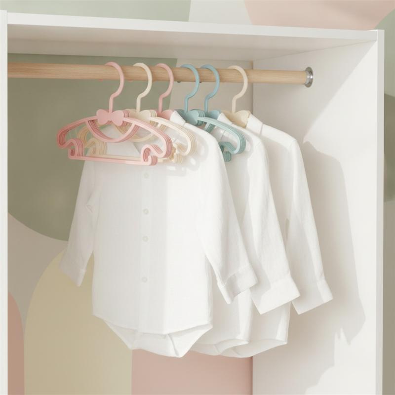 Baby Clothing Hanging Rack - Набор из 12 прочных нескользящих вешалок