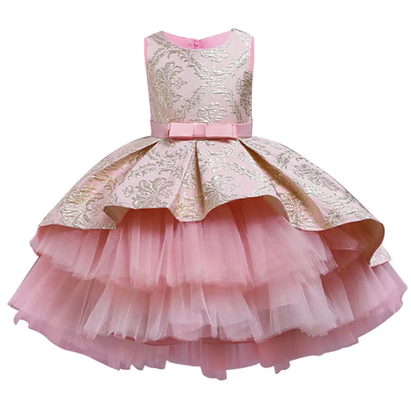 Baby Clothing Layers - Многослойное винтажное платье принцессы с вышивкой