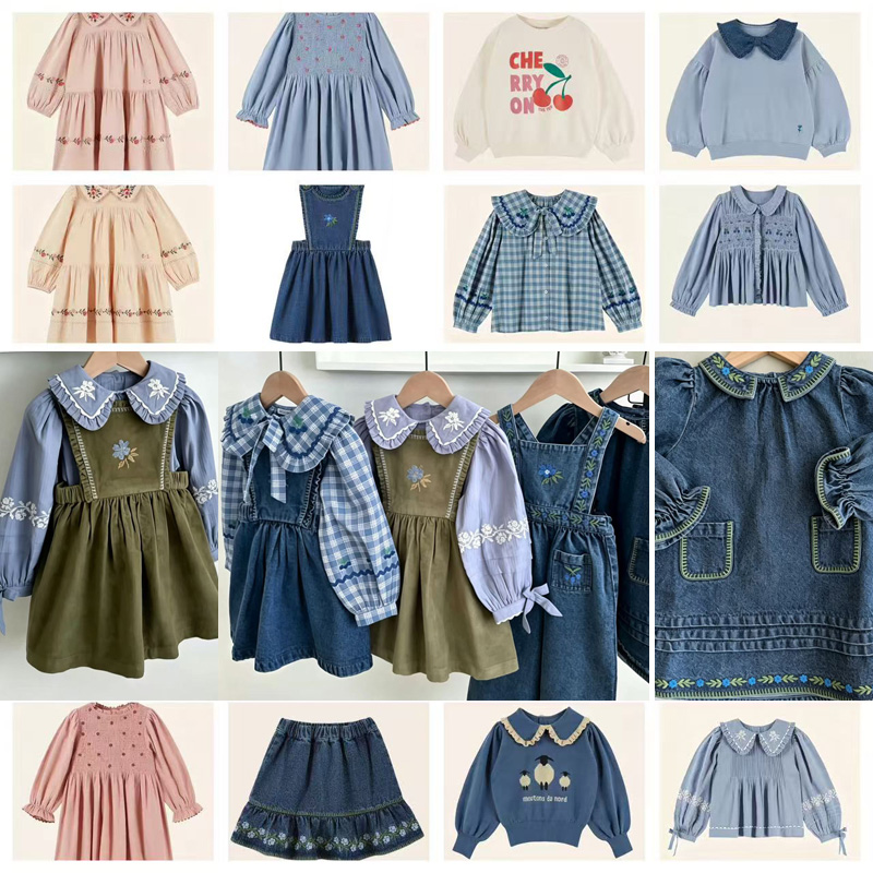 Предзаказ 2026 Осень EM: плать – обзор и цена Baby Clothing Sale