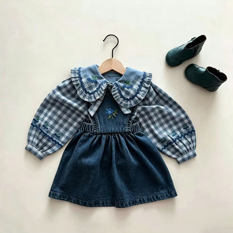 Предзаказ 2026 Осень EM: плать – обзор и цена Baby Clothing Sale