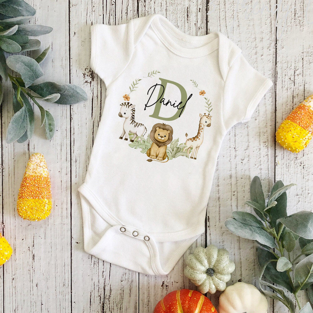 Персонализированный детский ко – обзор и цена Baby Clothing Name