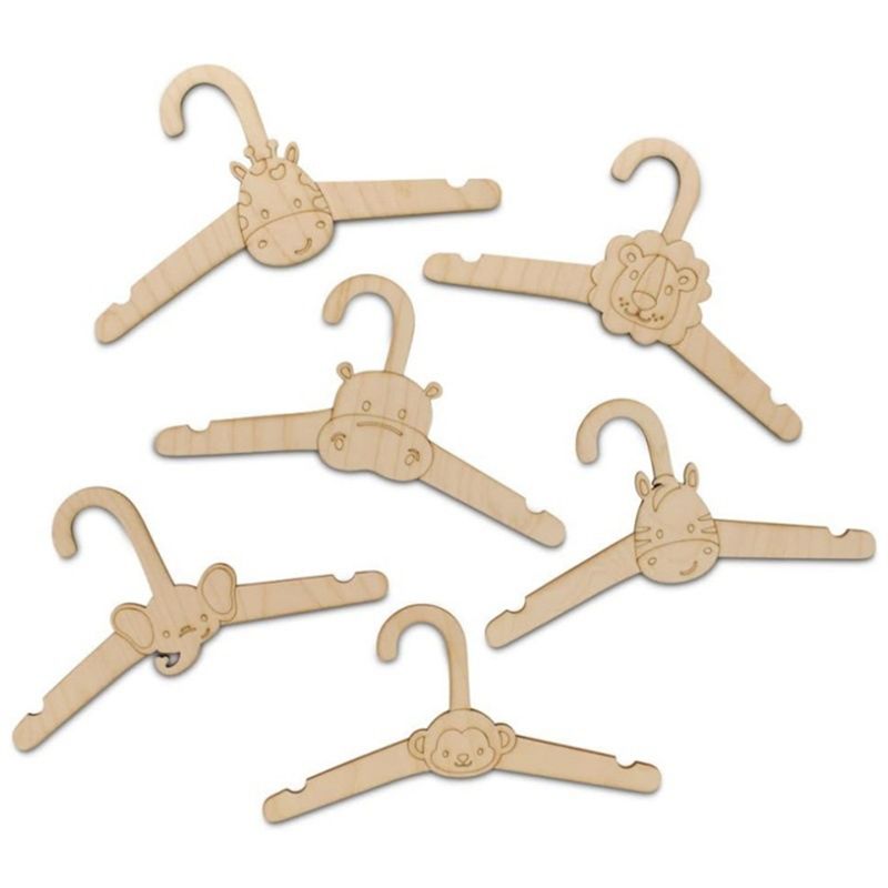 20 шт. милых деревянных настен – обзор и цена Baby Clothing Hanging Rack