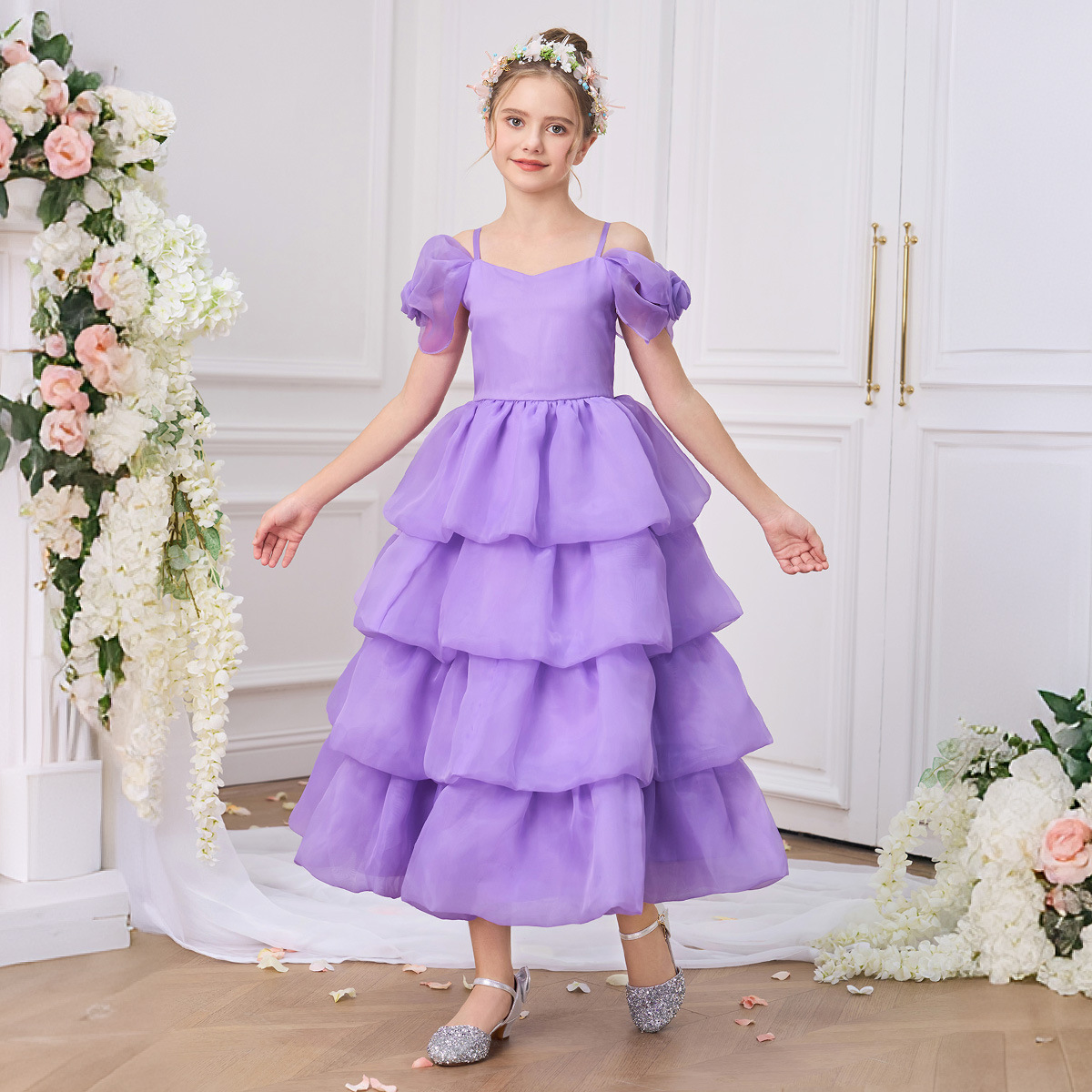 2025 праздничное платье с цвет – обзор и цена Baby Clothing Layers
