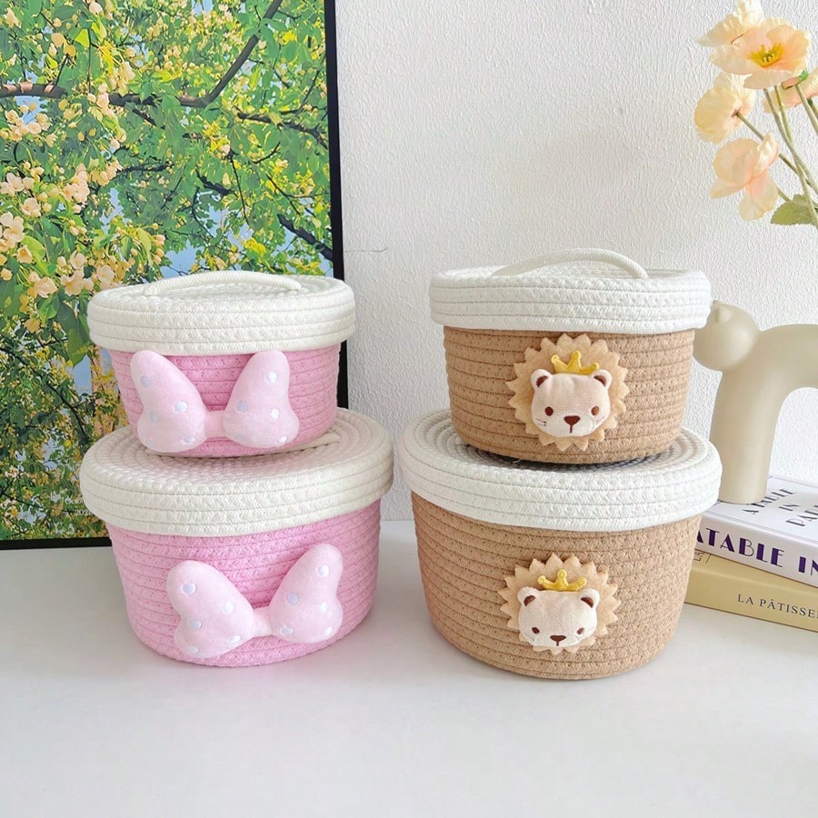 Веревка из хлопка ручной работ – обзор и цена Baby Clothing Basket