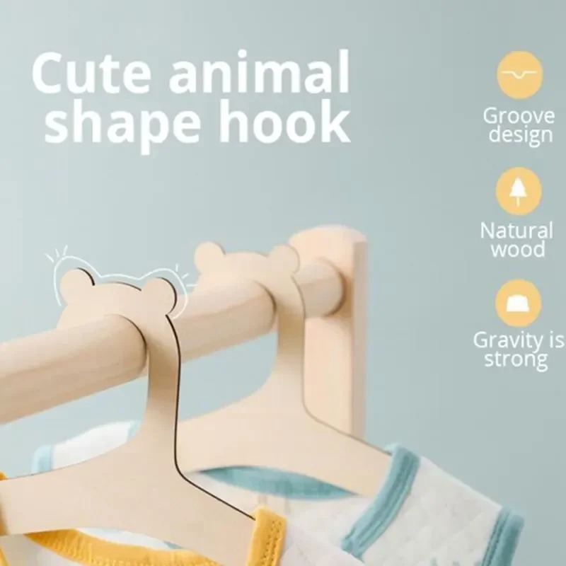 5/10 шт., вешалка для детской  – обзор и цена Baby Clothing Hanging Rack