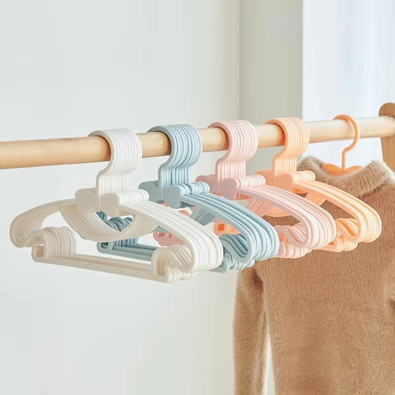 10 шт. портативных пластиковых – обзор и цена Baby Clothing Hanging Rack