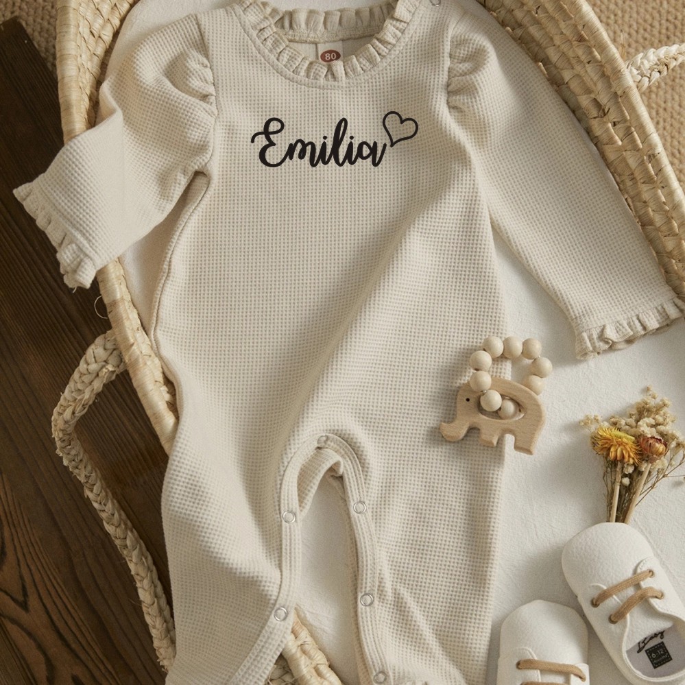 Персонализированный Детский ко – обзор и цена Baby Clothing Name