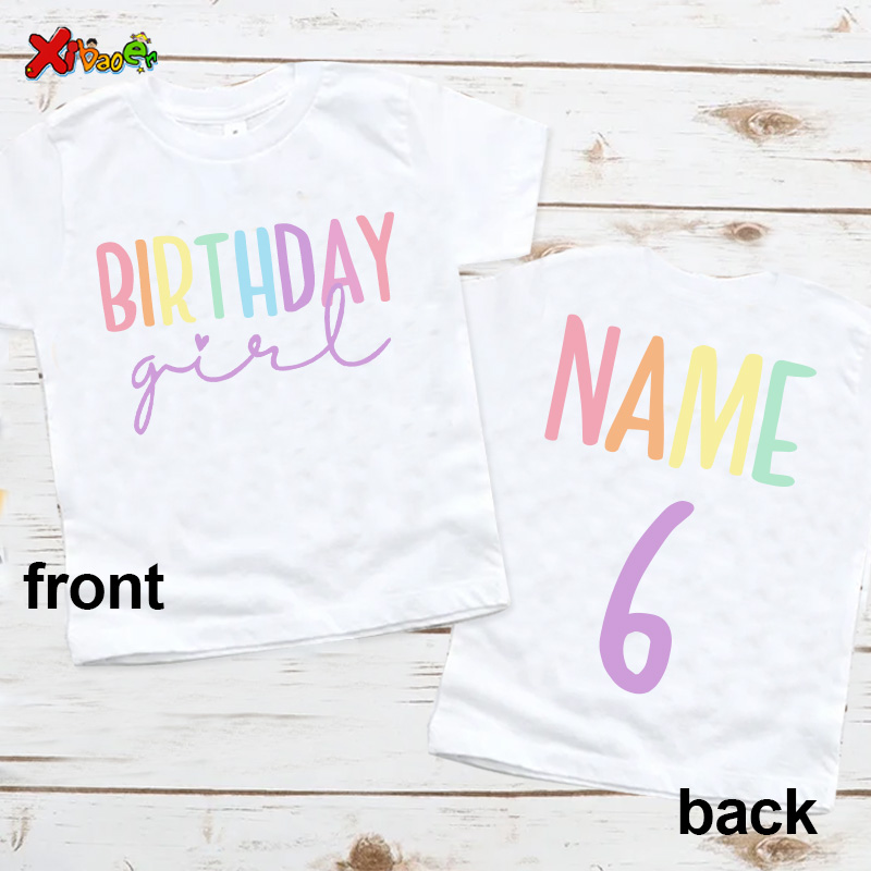 Футболка для именинницы, празд – обзор и цена Baby Clothing Name